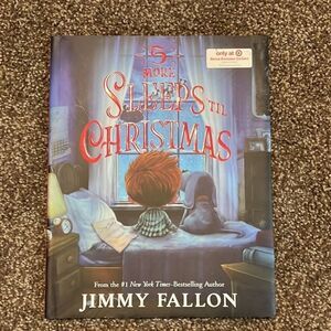 Jimmy Fallon Christmas book for kids (Hardcover) NEW